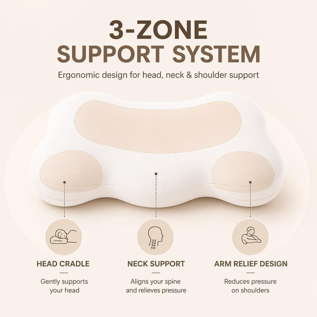 CloudRest Ergonomic Pillow