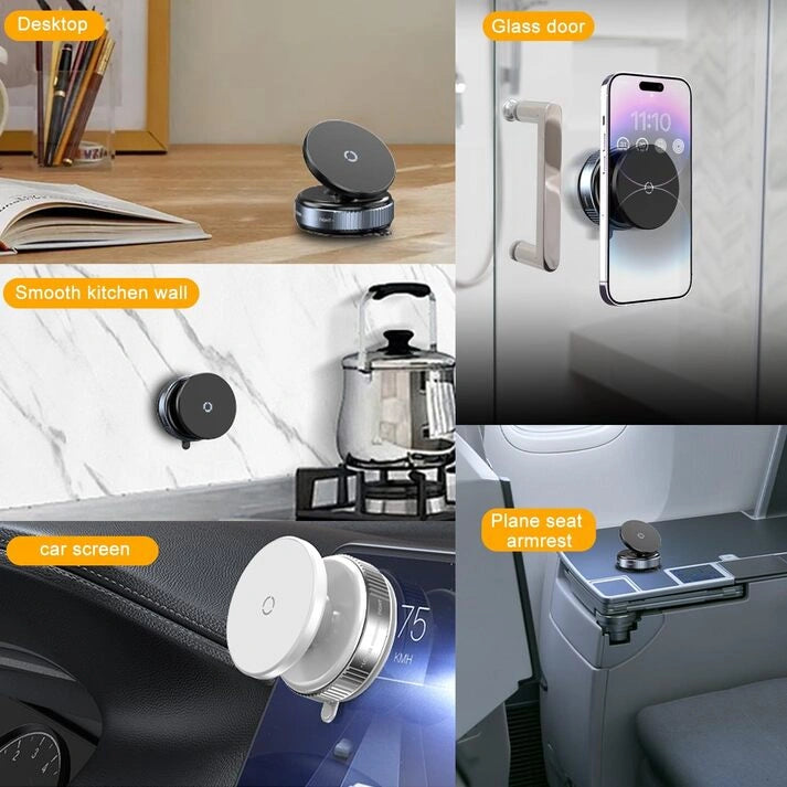 360° Vacuum Magnetic Phone Mount