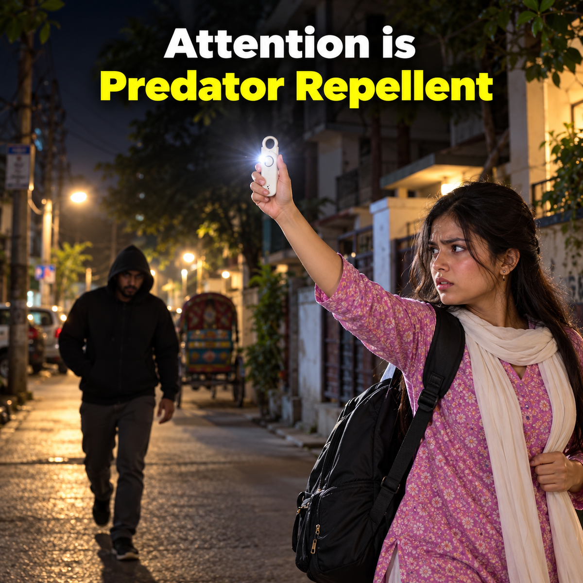 Personal Safety Alarm Device