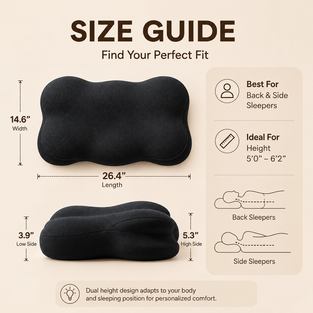 CloudRest Ergonomic Pillow