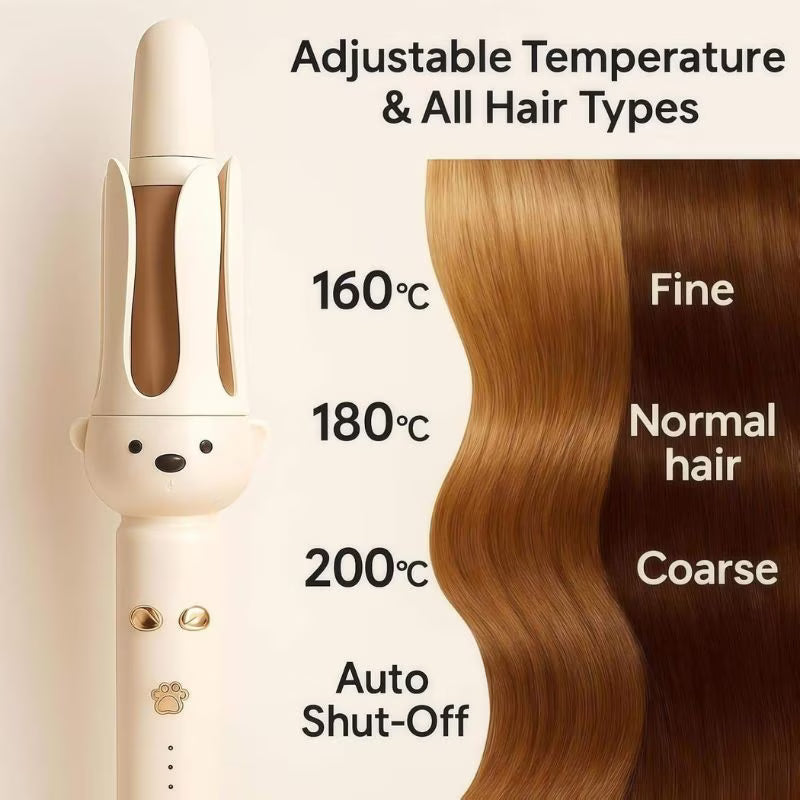 Automatic Rotating Hair Curler