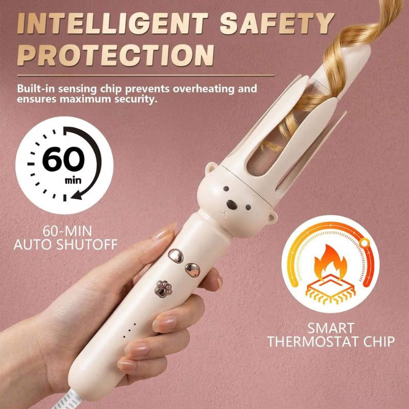 Automatic Rotating Hair Curler