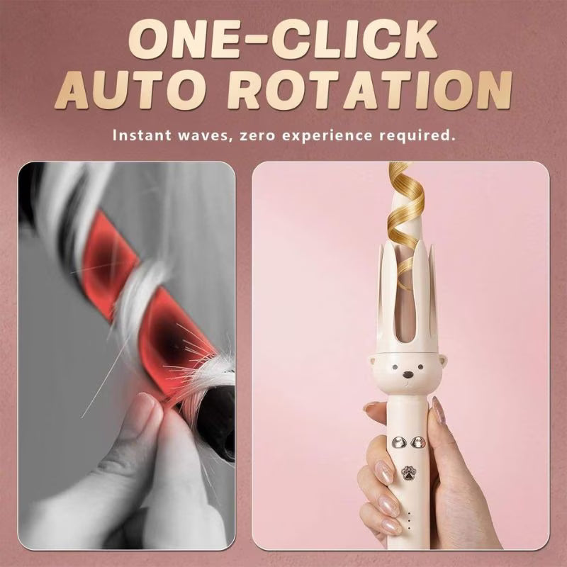 Automatic Rotating Hair Curler