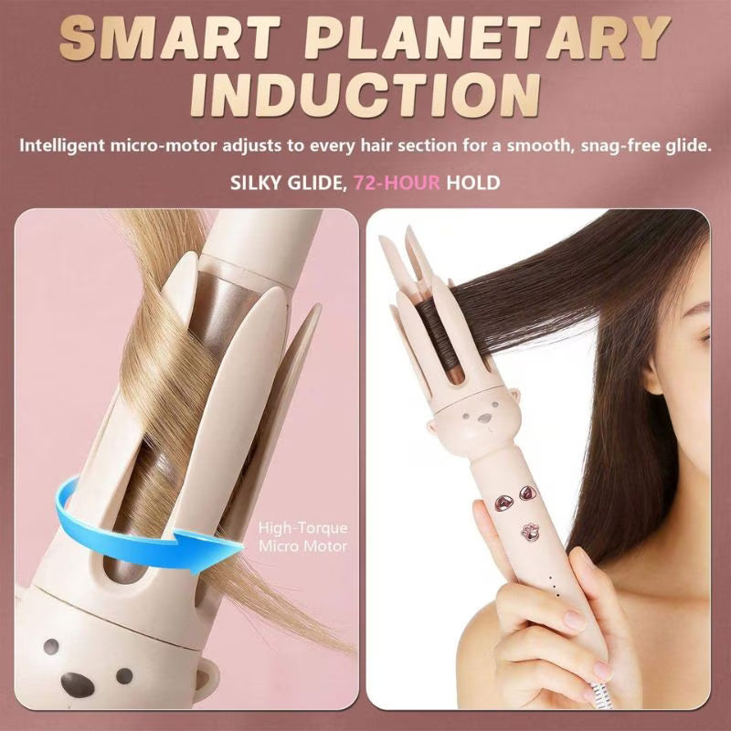 Automatic Rotating Hair Curler