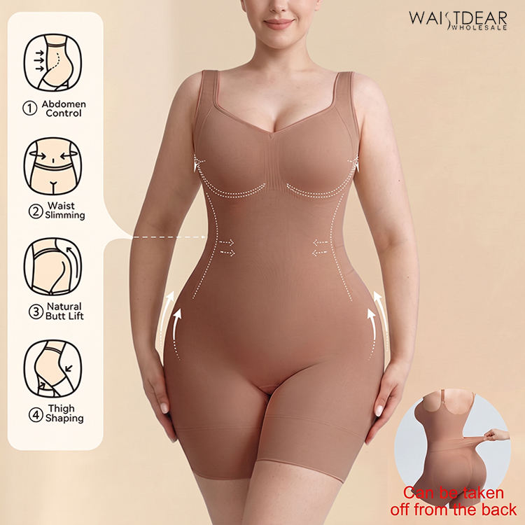 Bathroom Access Shapewear Bodysuit