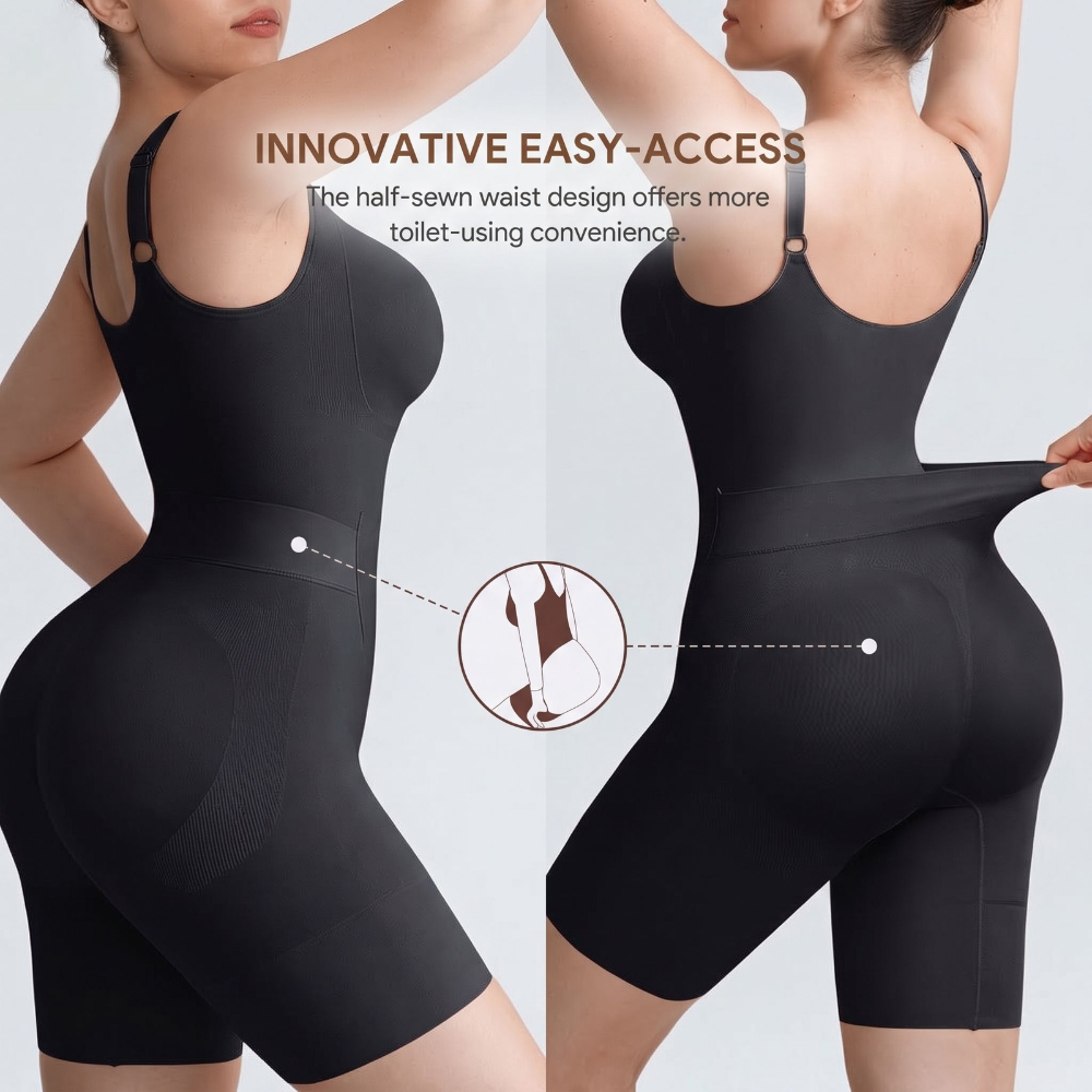 Bathroom Access Shapewear Bodysuit