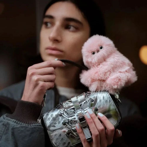Cute Interactive Robot Bag Charm