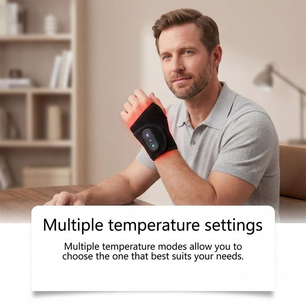 Wrist Relief: Heat & Light Therapy