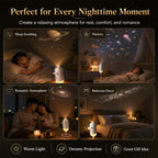 2 IN 1 Galaxy Starry Night Light