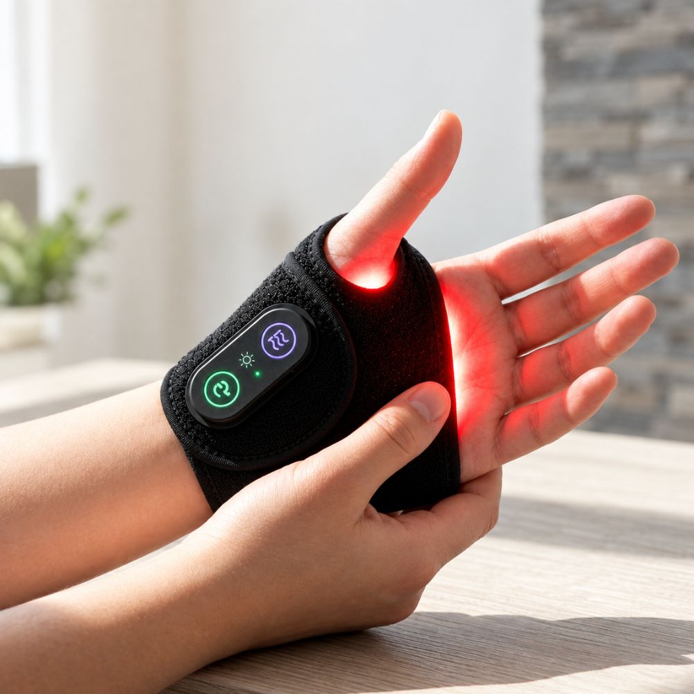 Wrist Relief: Heat & Light Therapy