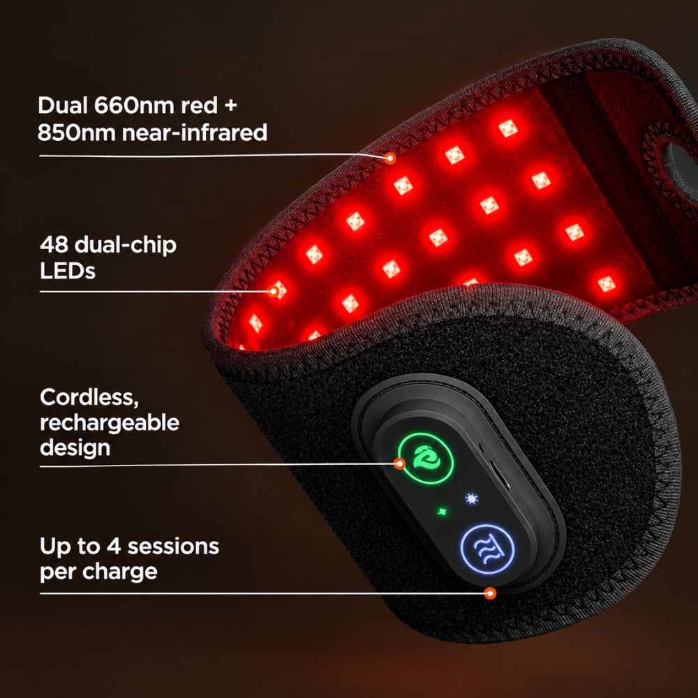 Wrist Relief: Heat & Light Therapy