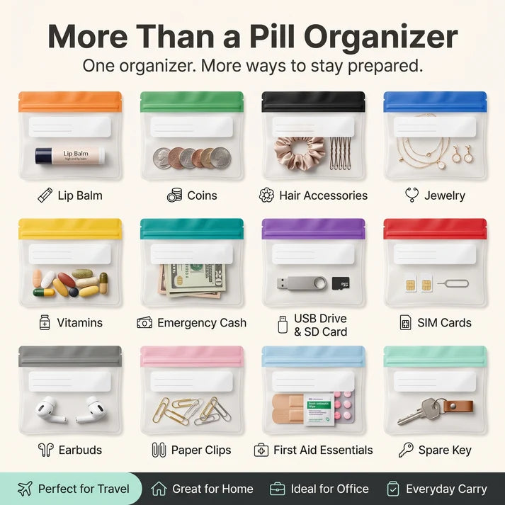 PillPouch: 14-Day Organizer